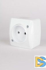 Розетка без заземления ELBI Alsu 504-010200-215