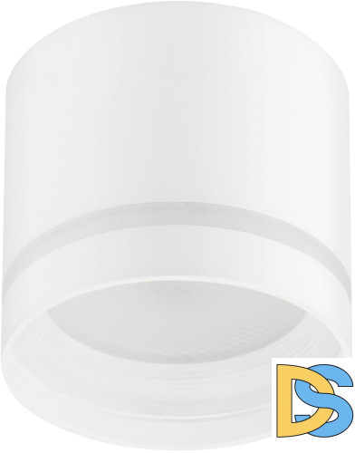 Накладной светильник ЭРА OL9 GX53 WH/WH Б0048541