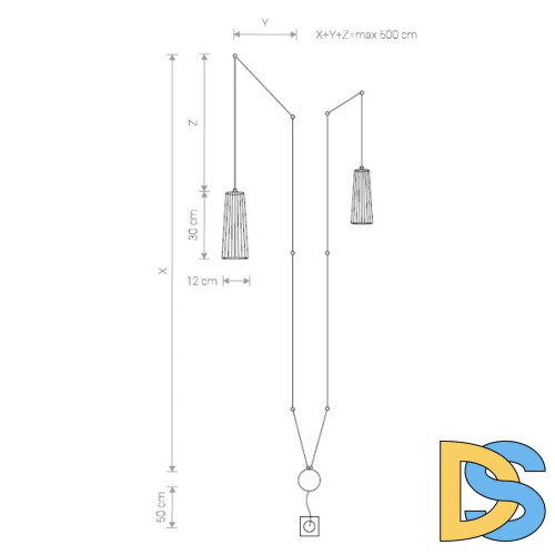 Подвесной светильник Nowodvorski Dover 9263