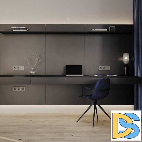 Выключатель с самовозвратом встраиваемый VOLTUM S70 двухклавишный 10А, (шелк)