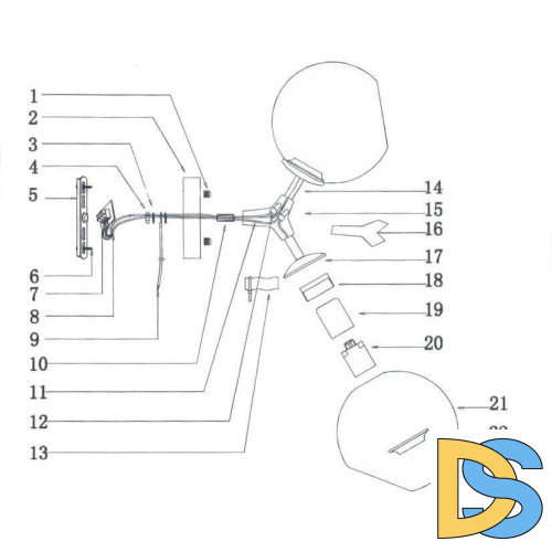 Бра Lightstar Beta 785626