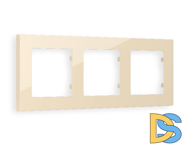 Рамка трехместная Ambrella Volt Techno AF220303