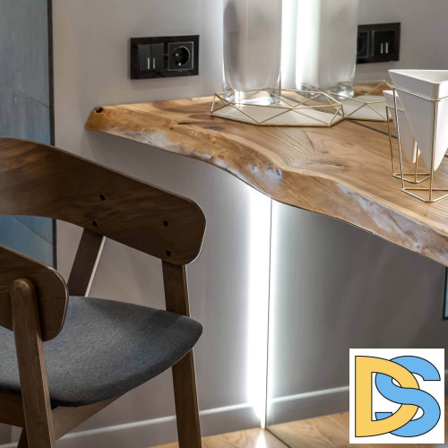 Выключатель Werkel двухклавишный с подсветкой черный матовый W1120108 4690389156717