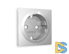 Лицевая панель для розетки с/з Ambrella Volt Alfa AP4060