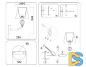 Бра Ambrella Light High Light Ceramo Classic LH75065