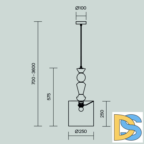 Подвесной светильник Maytoni Comforty MOD298PL-01W2