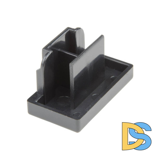 Заглушка торцевая Volpe UFB-Q123 C21 Black 1 Polybag UL-00007453