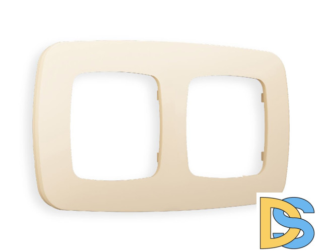 Рамка двухместная Ambrella Volt Ecta OF140332