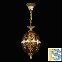 Подвесной светильник Bohemia Ivele Crystal 5680/18 G Amber/M-1F