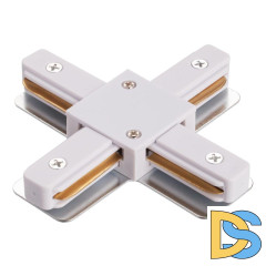 Коннектор X-образный IMEX Трек 1 WH IL.0010.0043