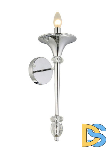 Бра Crystal Lux Miracle AP1 Chrome