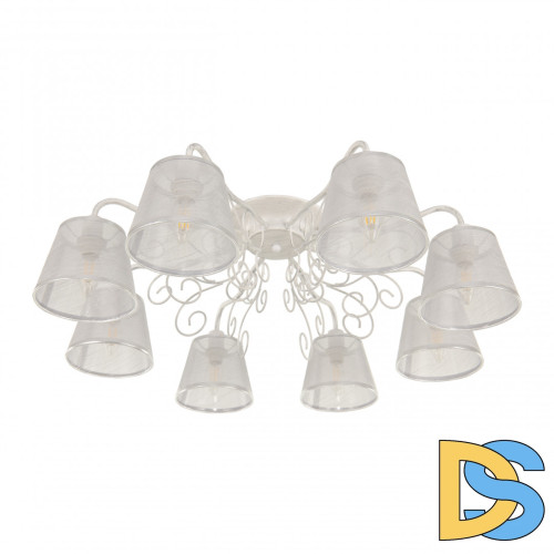 Потолочная люстра Arte Milano 341120/8 WT+SL