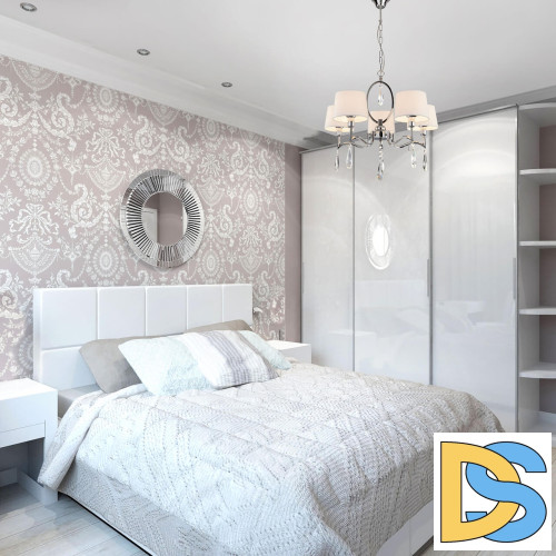 Подвесная люстра Eurosvet Madera 10127/5 хром/прозрачный хрусталь Strotskis Smart (10093/5)