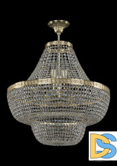 Люстра на штанге Bohemia Ivele Crystal 19091/H1/55IV G