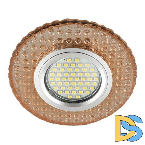 Встраиваемый светильник Fametto Luciole DLS-L143 Gu5.3 Glassy/Light Tea