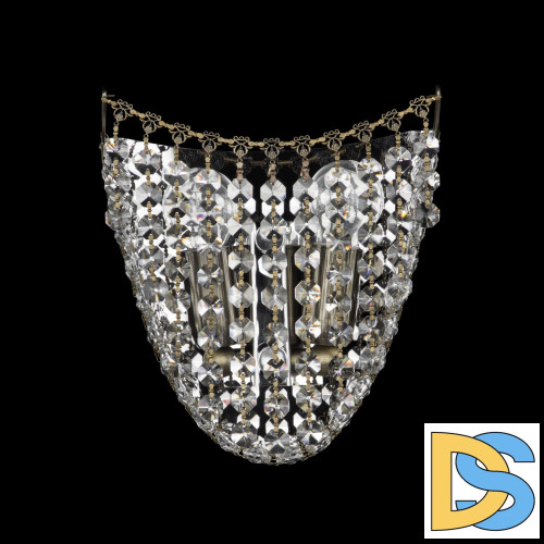 Настенный светильник Bohemia Ivele Crystal 77081B/19 Pa