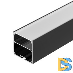 Алюминиевый профиль Arlight SL-LINE-5050-LW-2000 ANOD BLACK 038451