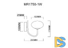 Бра MyFar Scott MR1750-1W