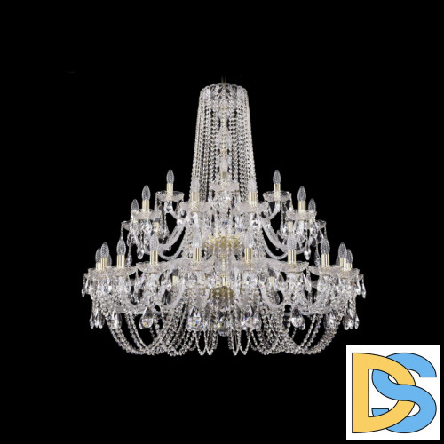 Подвесная люстра Bohemia Ivele Crystal 1402/20+10+5/400/2d G