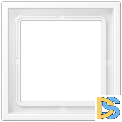 Рамка одноместная Jung LSZ981BFWWM