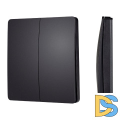 Кнопочная панель Arlight KINETIC-801-22-2G-WP-SUF Black (No battery, IP67, 433Mhz) 048257