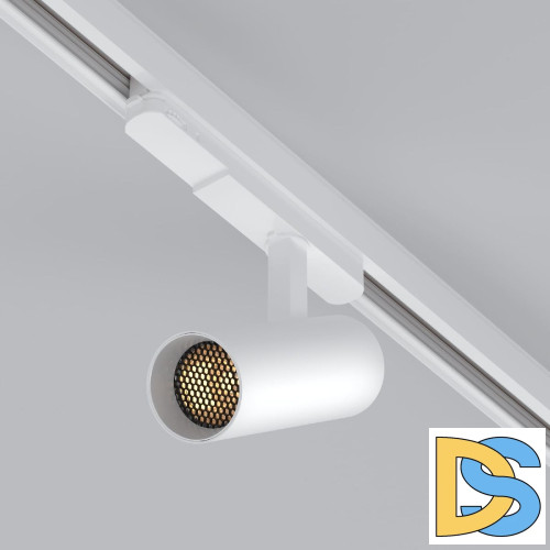 Трековый трехфазный светильник Arlight LGD-GERA-4TR-R55-10W Warm3000 (WH, 15 deg, 230V) 055144