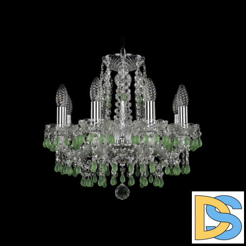 Подвесная люстра Bohemia Ivele Crystal 1410/8/141 Ni V5001