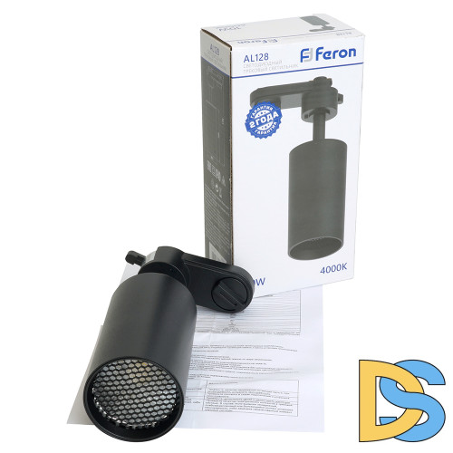 Трековый однофазный светильник Feron AL128 48917