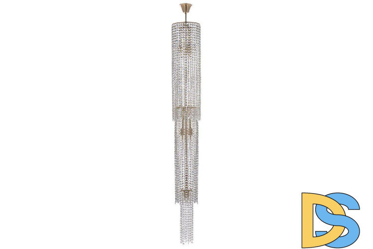 Каскадная люстра Arti Lampadari Stella Gold Stella E 1.3.20.105 G