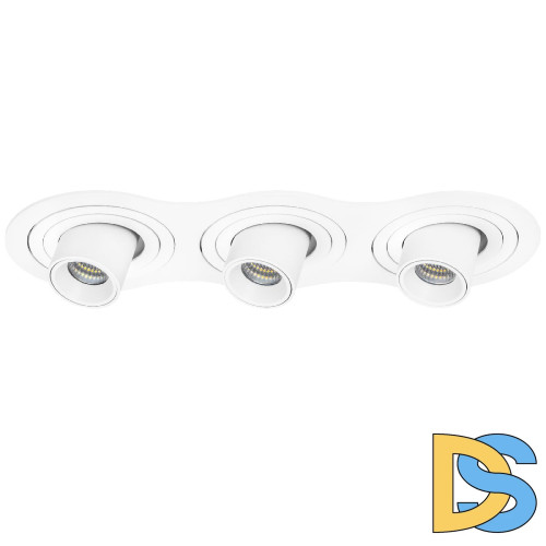 Встраиваемый светильник Lightstar Intero (217636+217162+217162+217162) i636162