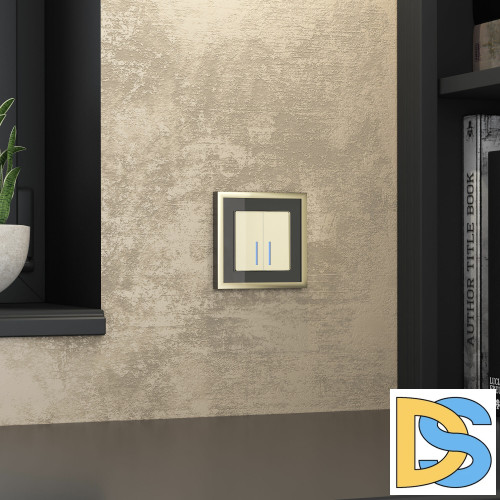 Рамка на 1 пост Werkel Baguette (черный W0012852