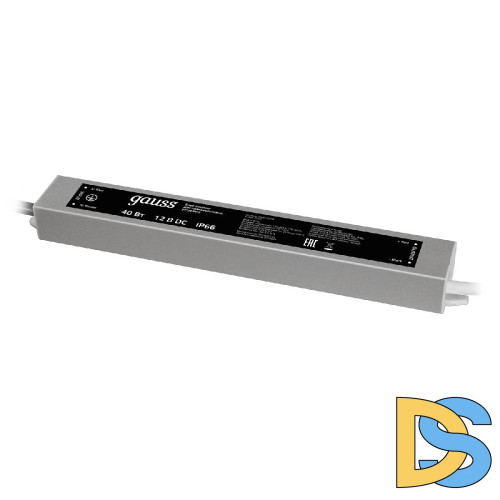 Блок питания Gauss 12V 40W IP66 5A 202023040
