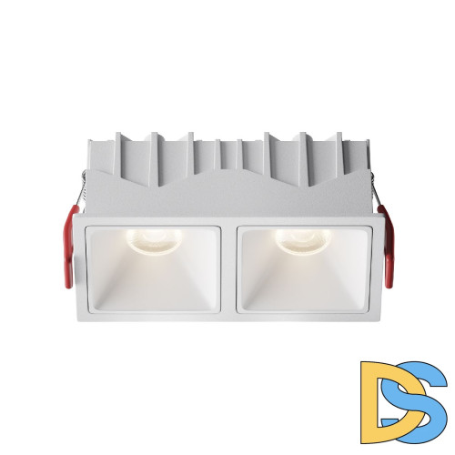 Встраиваемый светильник Maytoni Alfa LED DL043-02-10W4K-SQ-W-1