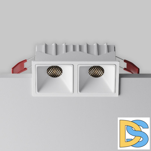 Встраиваемый светильник Maytoni Alfa LED DL043-02-10W4K-SQ-W-1