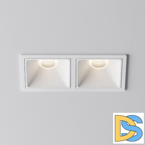 Встраиваемый светильник Maytoni Alfa LED DL043-02-10W4K-SQ-W-1
