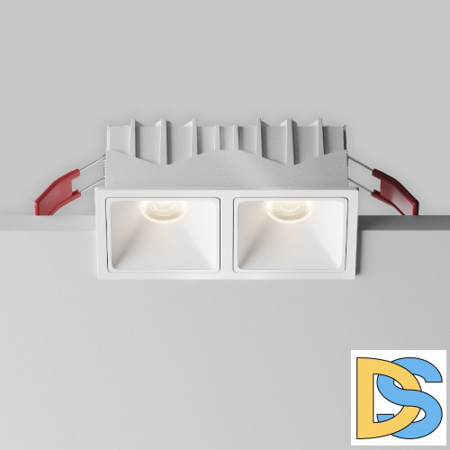 Встраиваемый светильник Maytoni Alfa LED DL043-02-10W4K-SQ-W-1