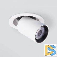 Встраиваемый светодиодный спот Elektrostandard 9917 LED 10W 4200K белый матовый 4690389161667