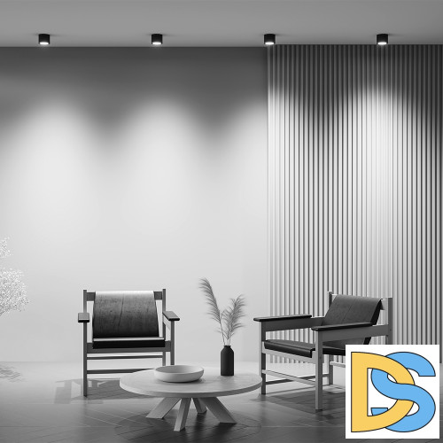 Накладной светильник Maytoni Rendo C095CL-GX53-B