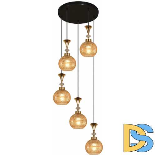 Подвесная люстра Reluce 02001-0.9-05 AMBER