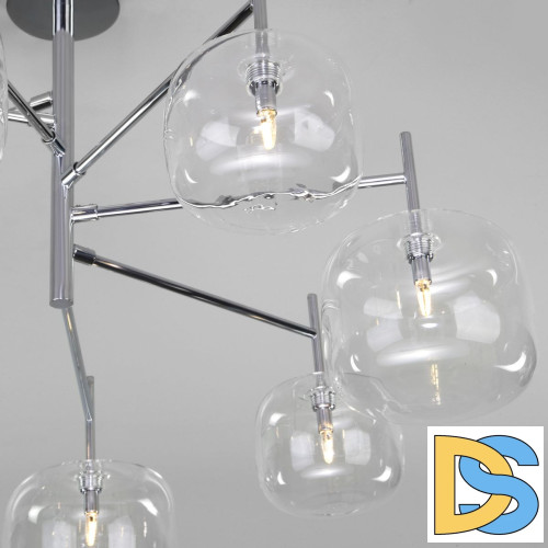 Потолочная люстра Eurosvet Jar 70128/7 хром