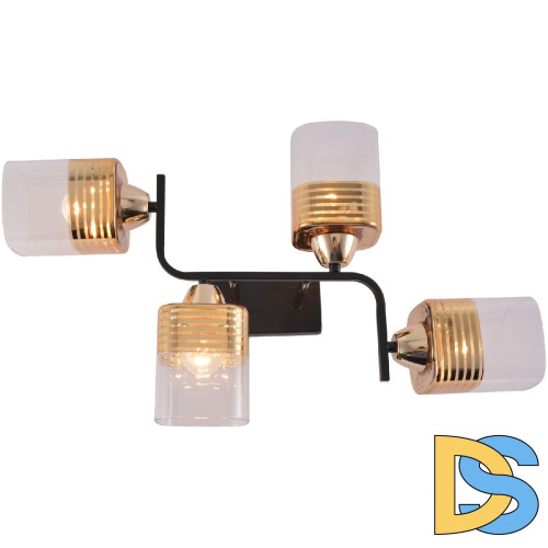 Потолочная люстра Reluce 01615-0.3-04 BK+FGD