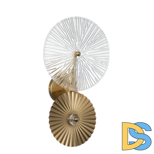 Настенный светильник Indigo Miele 12021/B/1W Brass V000023