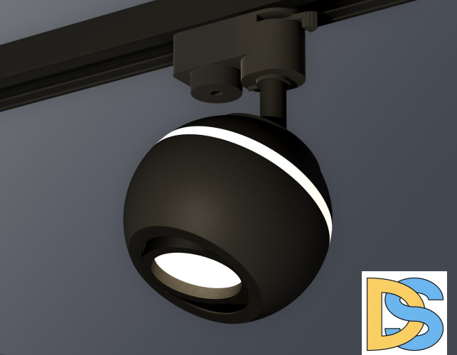 Трековый однофазный светильник с подсветкой Ambrella Light Track System XT1102021 (A2521, C1102, N7002)