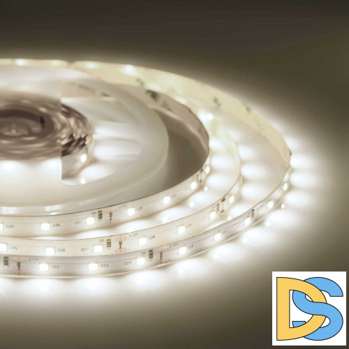 Светодиодная лента Apeyron 12В 9,6Вт/м smd2835 60д/м IP20 900Лм/м 1м 4000К 257BL