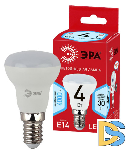 Лампа светодиодная Эра E14 4W 4000K ECO LED R39-4W-840-E14 Б0020632