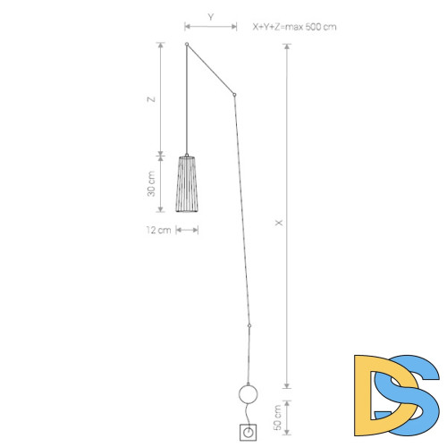 Подвесной светильник Nowodvorski Dover 9264