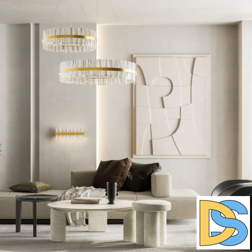 Подвесная люстра Maytoni Mirage MOD173PL-L45BS3K