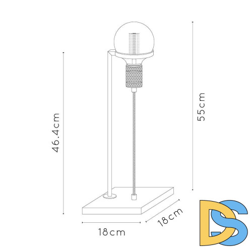 Настольная лампа Lucide OTTELIEN 30571/01/30