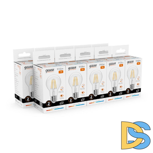 Лампа светодиодная Gauss Filament Elementary E27 11W 2700K 22211