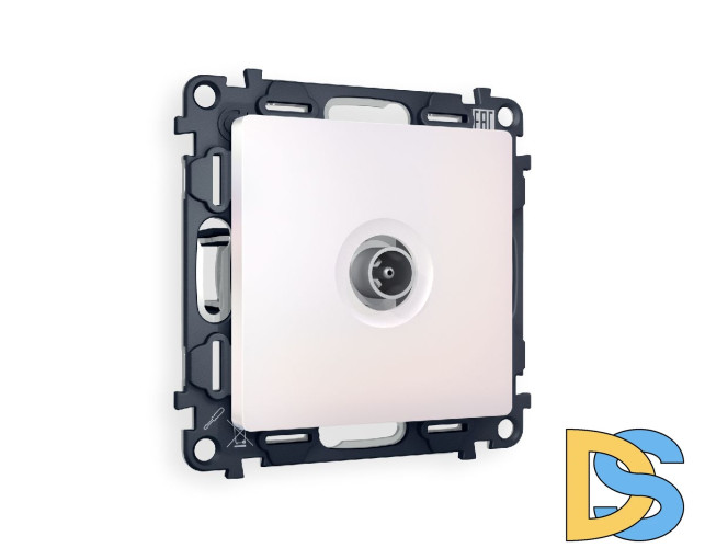 Комплект механизма TV розетки оконечной 50-870 MHz 1dB Ambrella Volt Alfa MA213010